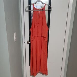 Tiered Halter Dress